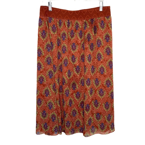 LULAROE Boho midi skirt women’s size large